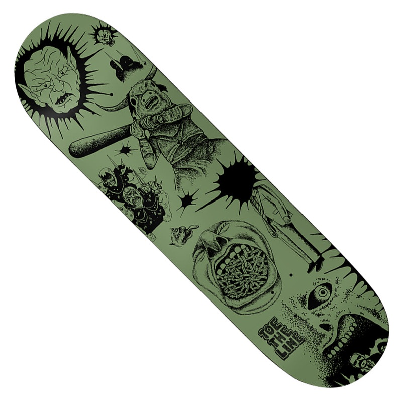 Baker Jacopo Carrozi Black Book Deck Green 8.25 x 31.875 WB:14.25