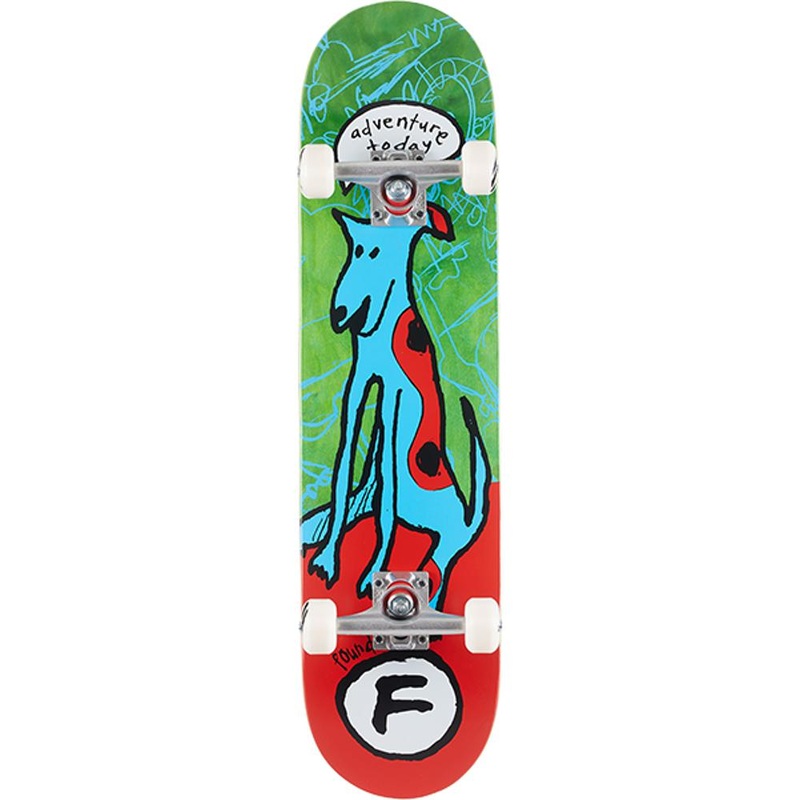 Foundation Adventure 2020 in Green 7.75″ Skateboard Complete