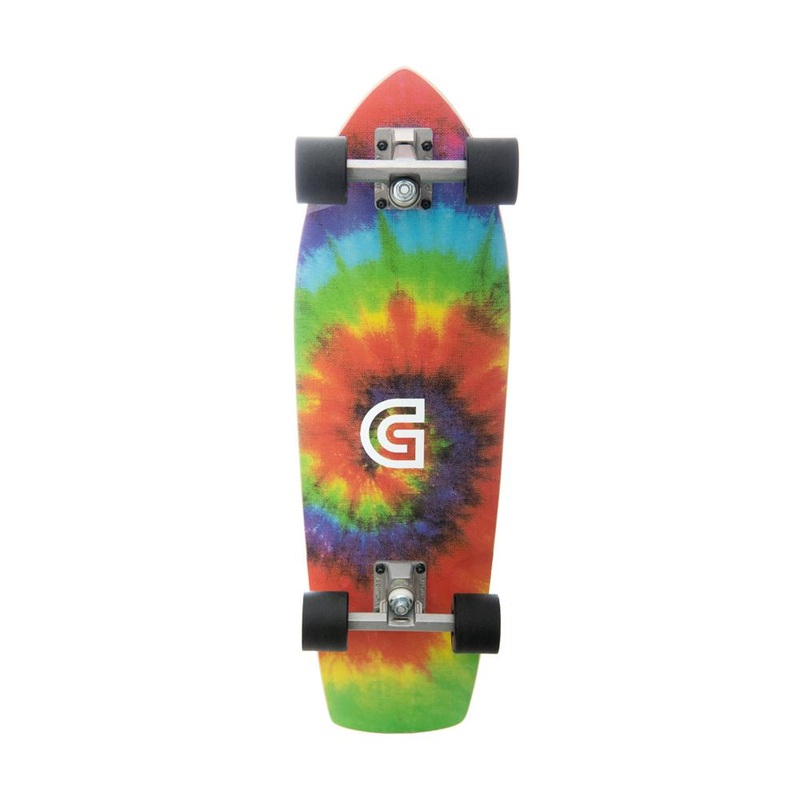 GoldCoast Boho 28″ Cruiser Skateboard with Kicktail Complete