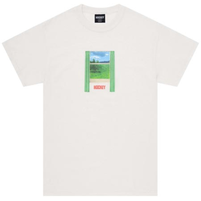 Hockey Looking Glass T Shirt Natural Extra Large