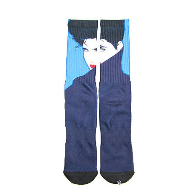 HUF HUF x Nagel Crew Socks Navy One size fits all