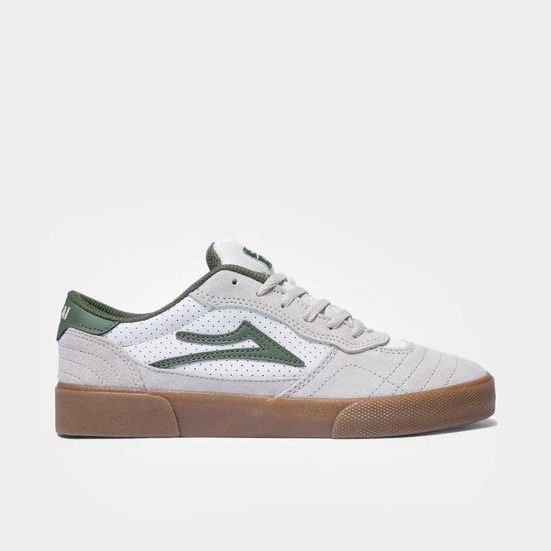 Lakai Cambridge Shoes – Cream UK 6