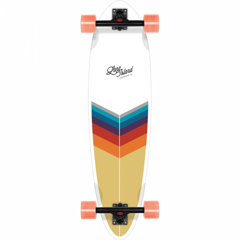 Long Island Trestless 35″ Pintail Longboard Complete