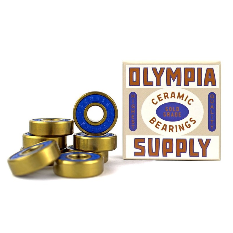 Olympia Gold Grade Ceramic Bearings Gold One Size Fits All