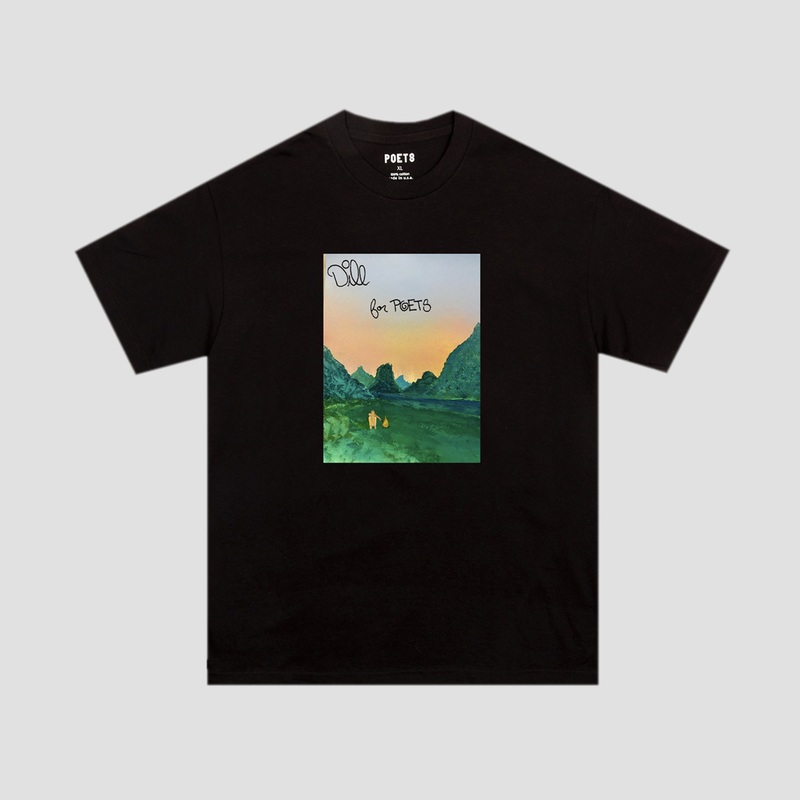 Poets Dill for Poets T-Shirt Black Small