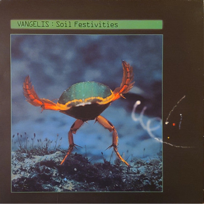 Vangelis  Soil Festivities Vinyl LP Record *Used 1984 Release*