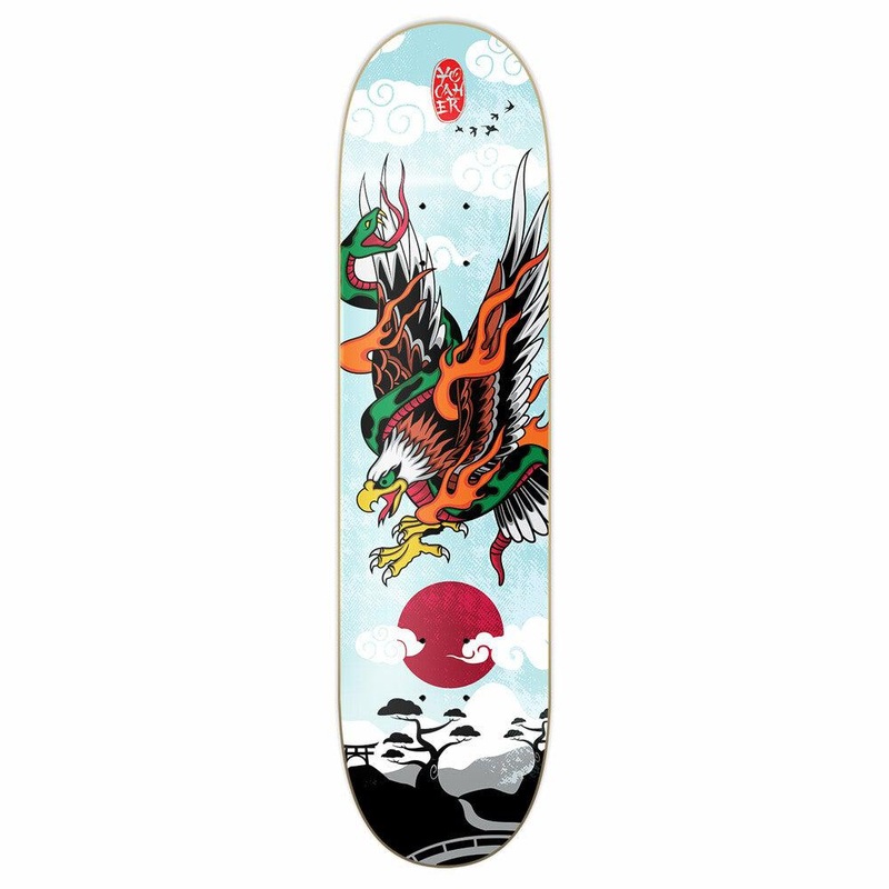 Yocaher Graphic Skateboard Deck  – Eagle Viper 7.5″