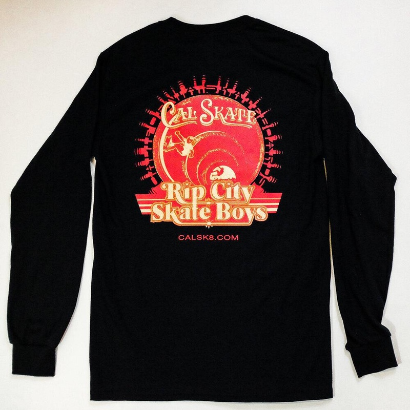 Cal Skate “Original Rip City Skate Boys- Long Sleeve T” youth Large
