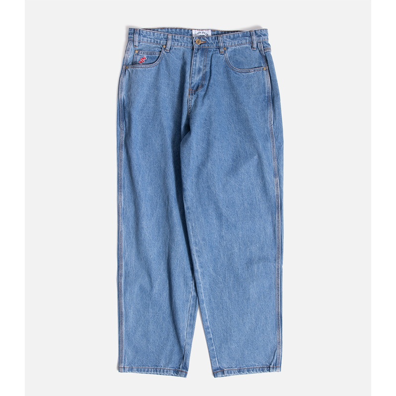 Cash Only Logo Baggy Denim Jeans