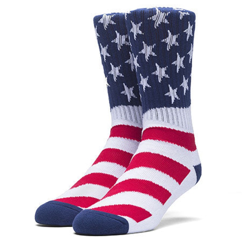 HUF 4th Of July Sock White One size fits all