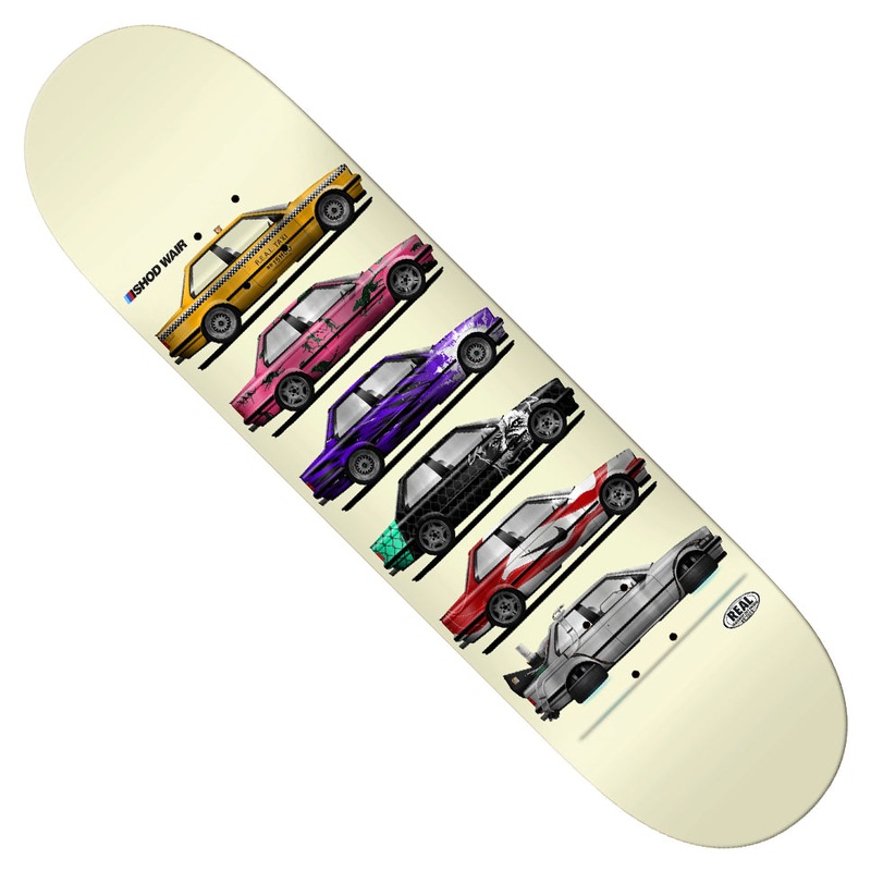 Real SSD 2025 Ishod Wair Custom Twin Tail LTD Deck Cream/ Foil 8.25 x 31.8 WB:14.33