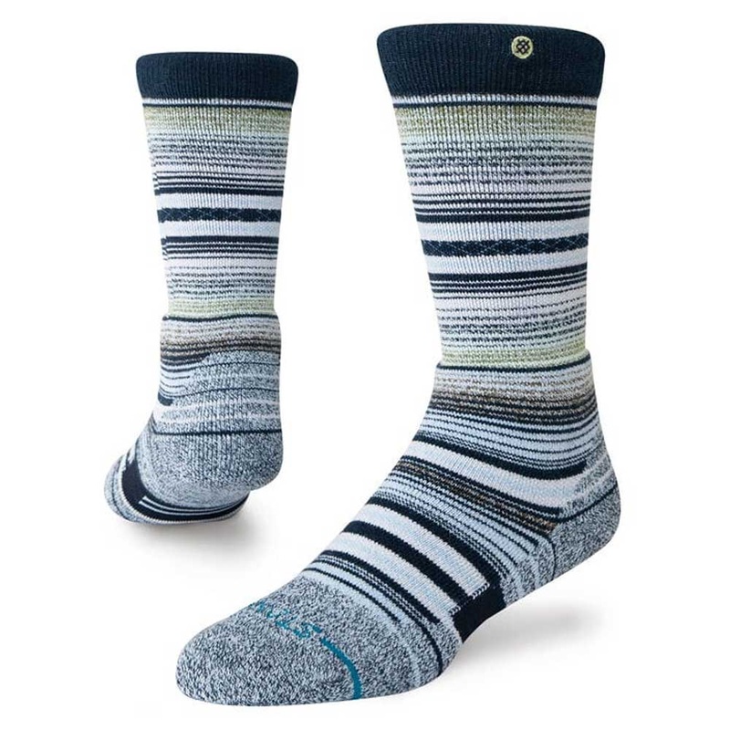 Stance Kids’ Medium Curren Wool Snow OTC Socks Medium Navy