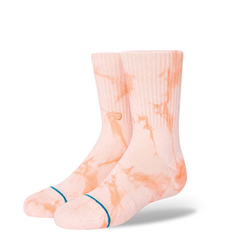 Stance Rosy Kids Crew Socks Pink Large