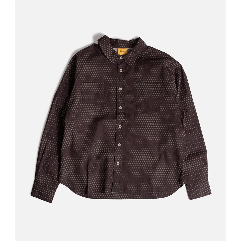 Dime Pixel Button Up Shirt