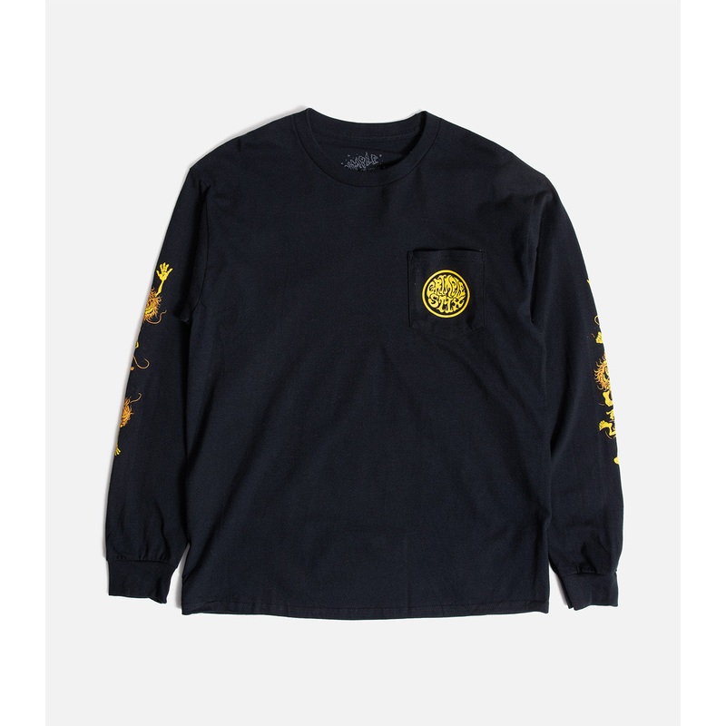 Antihero Grimple Long Sleeve Pocket T-Shirt