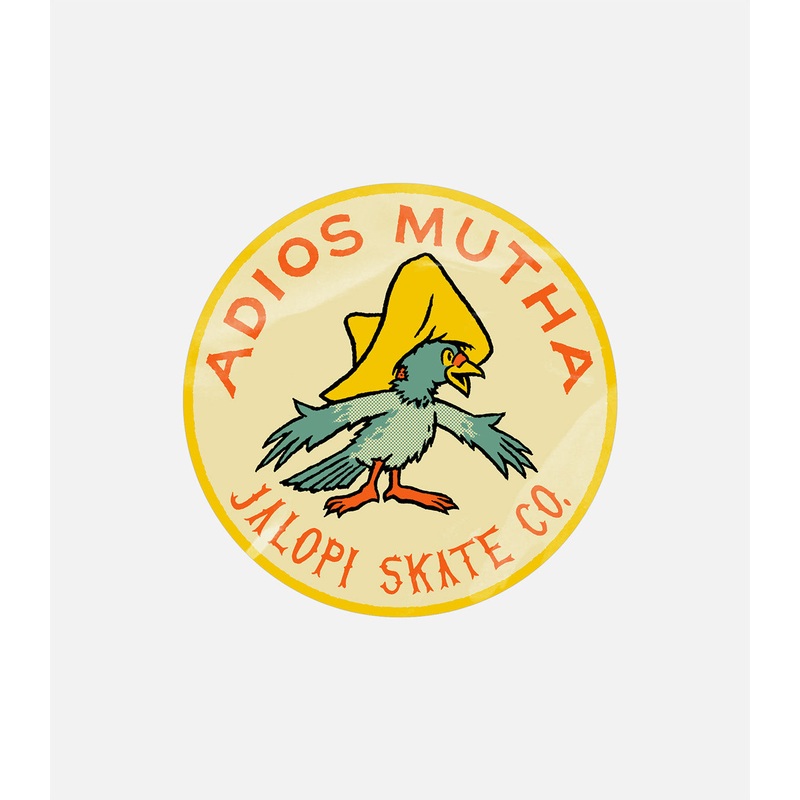 Antihero Jalopi Adios Sticker
