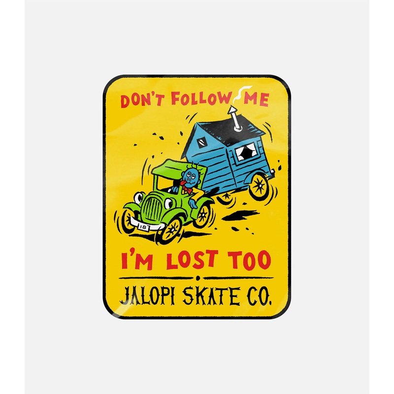 Antihero Jalopi Don’t Follow Me Sticker