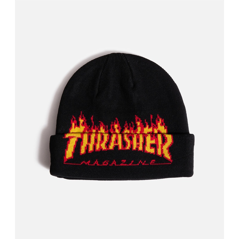 Thrasher Flame Fold Beanie