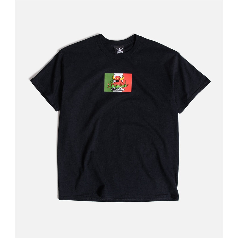 Thrasher X Toy Machine Hecho T-Shirt