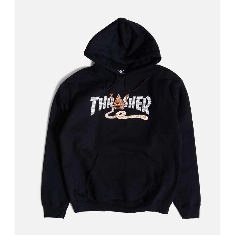 Thrasher X Toy Machine Pyramid Hooded Sweatshirt