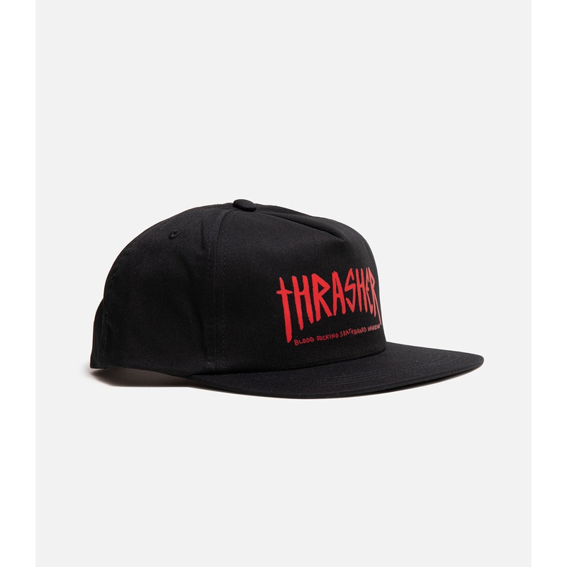 Thrasher X Toy Machine Scratch Snapback Hat