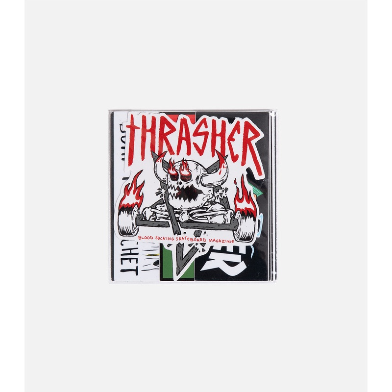 Thrasher X Toy Machine Sticker Pack