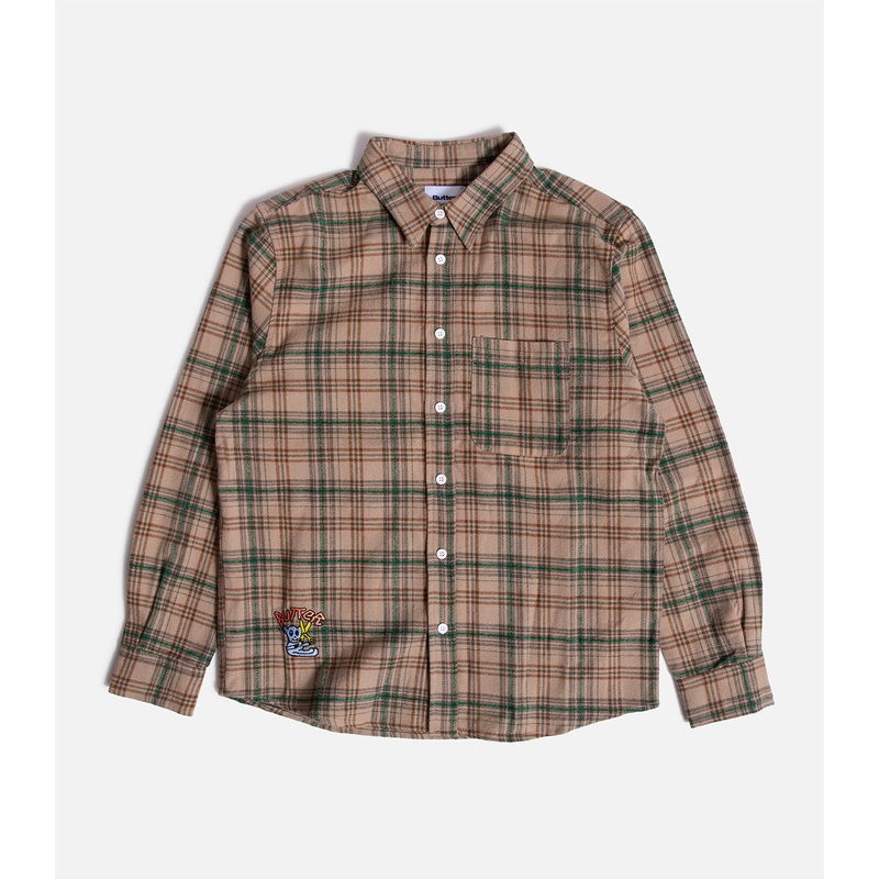 Butter Goods Bear Flannel Shirt