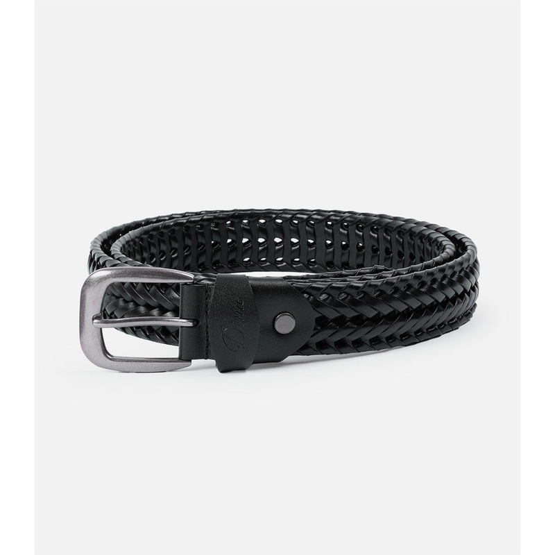 Dime Braided Leather Belt