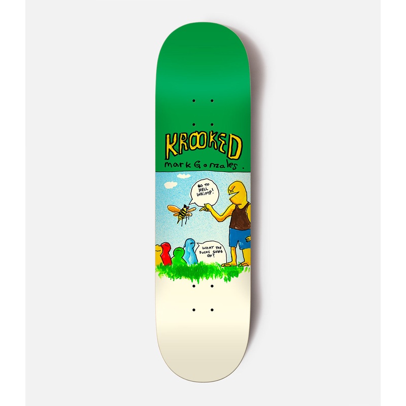 Krooked Mark Gonzales Whimp Deck