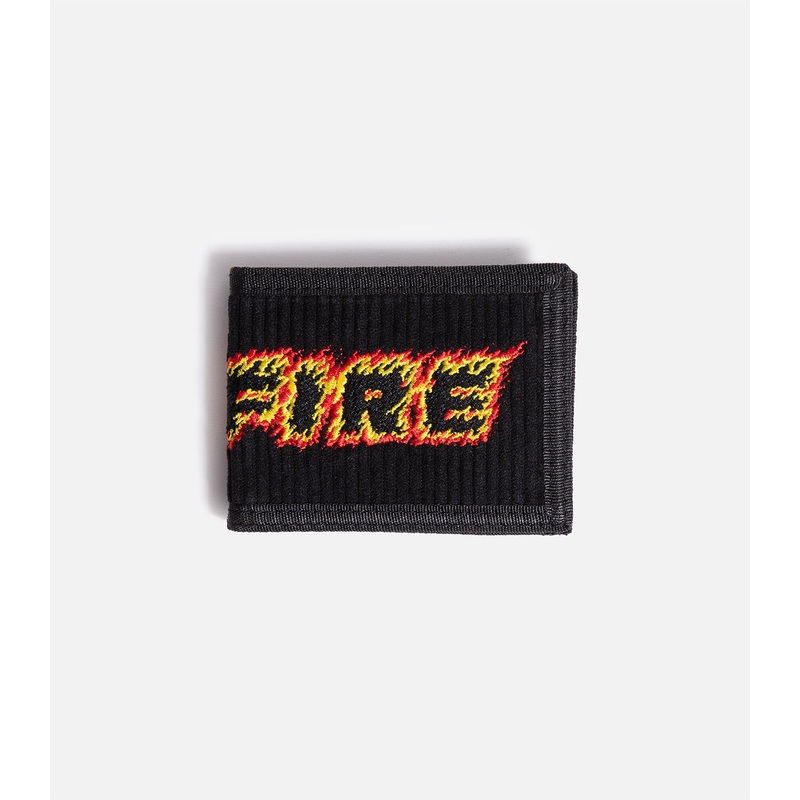 Spitfire Flames Script Bifold Wallet