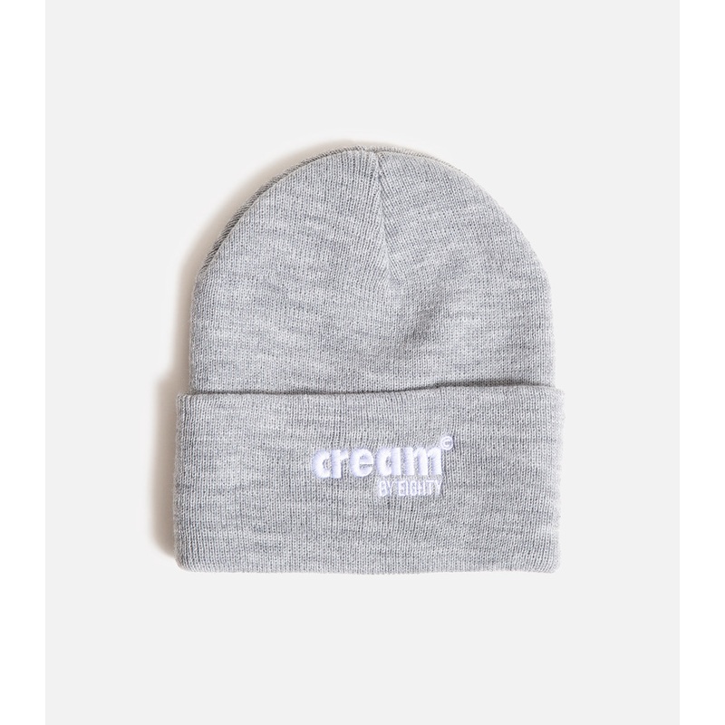 Cream By Eighty Logo Beanie