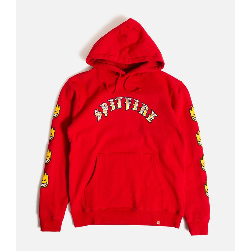 Spitfire Old E Bighead Fill Sleeve Hooded Sweatshirt