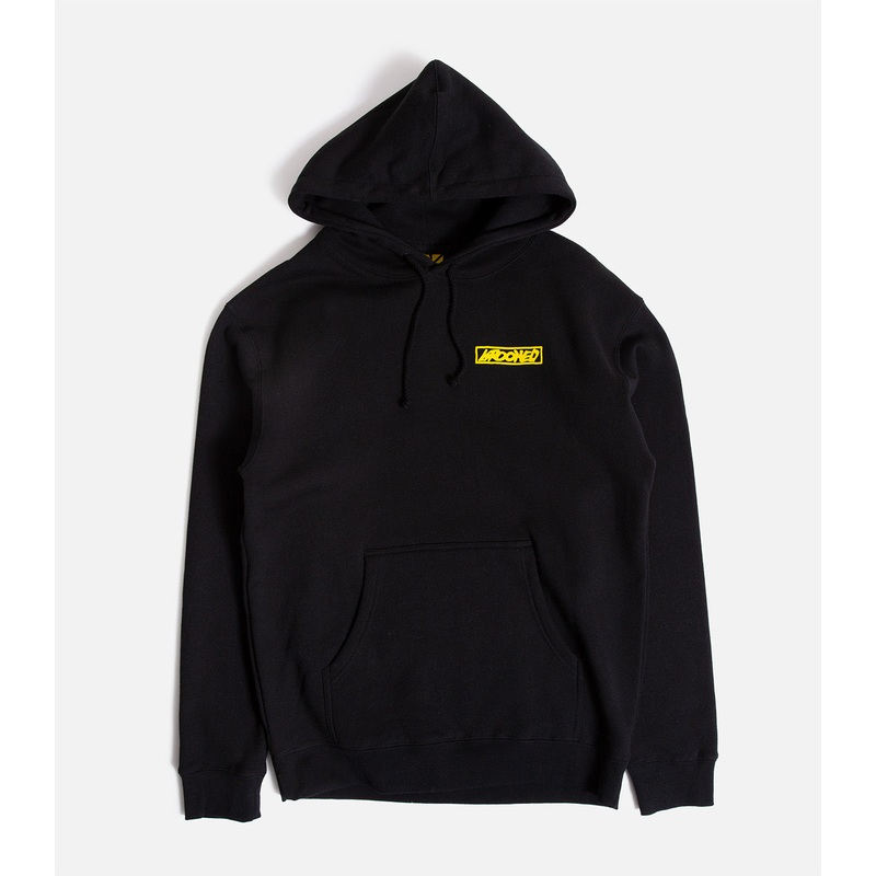 Krooked Moonsmile Raw Hooded Sweatshirt
