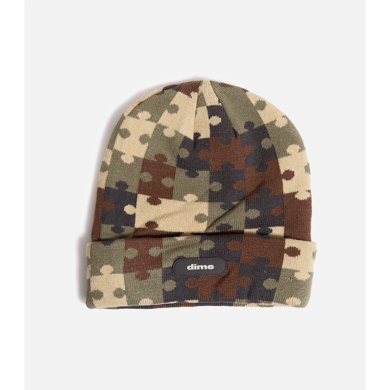 Dime Puzzle Fold Beanie