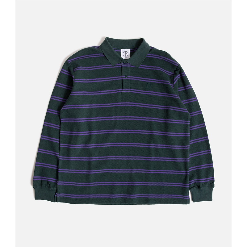 Polar Polo Long Sleeve Striped Shirt