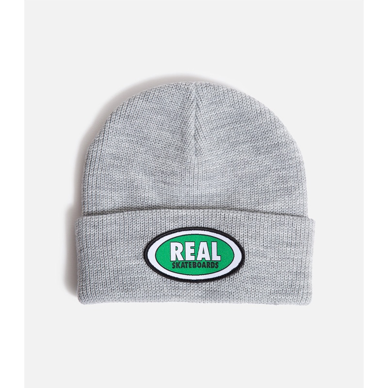Real Oval Cuff Beanie