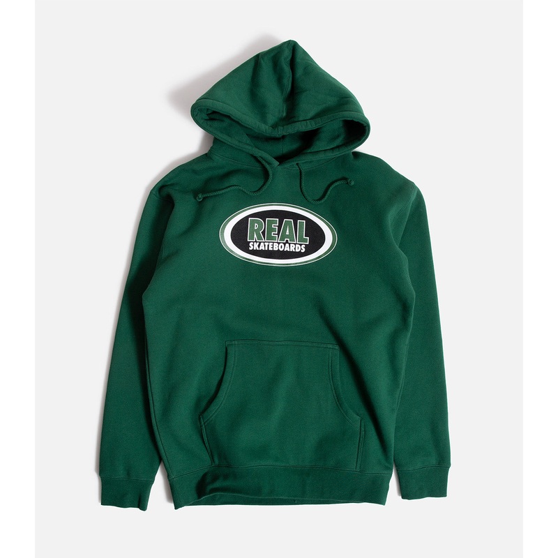 Real Oval Hooded Sweatshirt