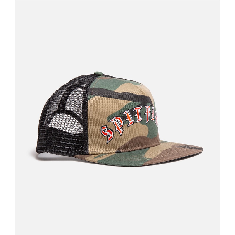 Spitfire Old E Arch Snapback Trucker Hat