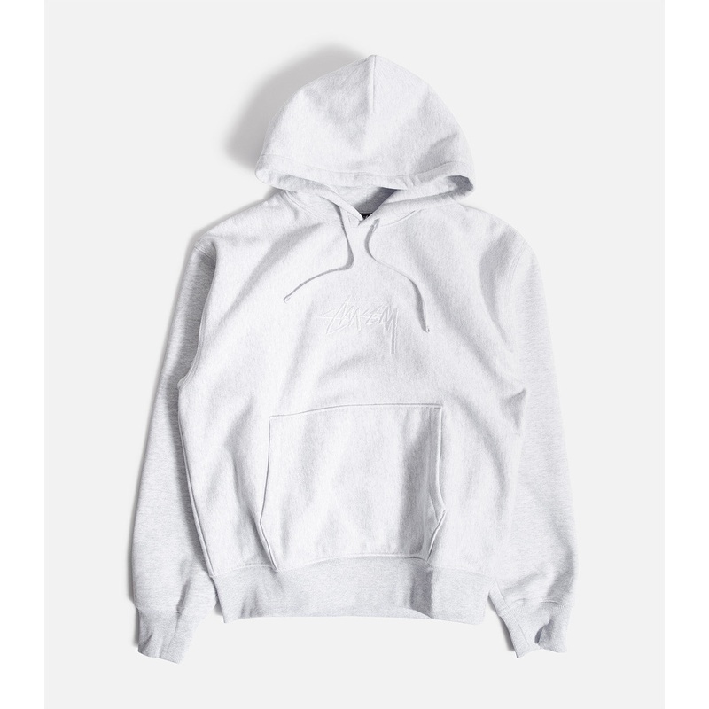 Stussy Stock Logo Applique Hooded Sweatshirt