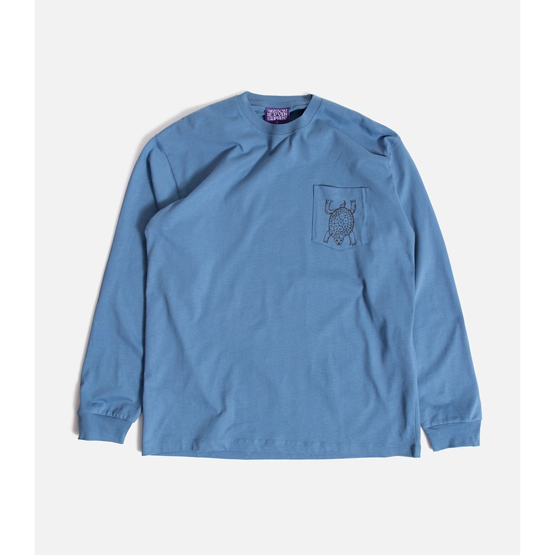 Turtle Island Mind Expansion Peace Long Sleeve Pocket T-Shirt