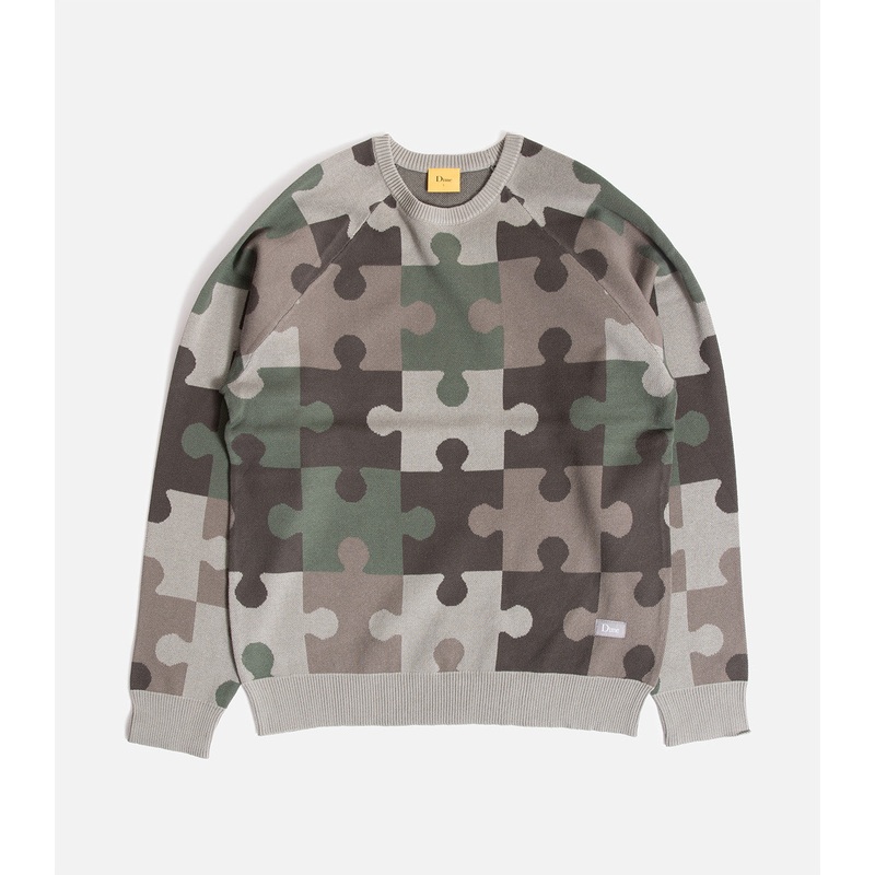 Dime Camo Puzzle Knit