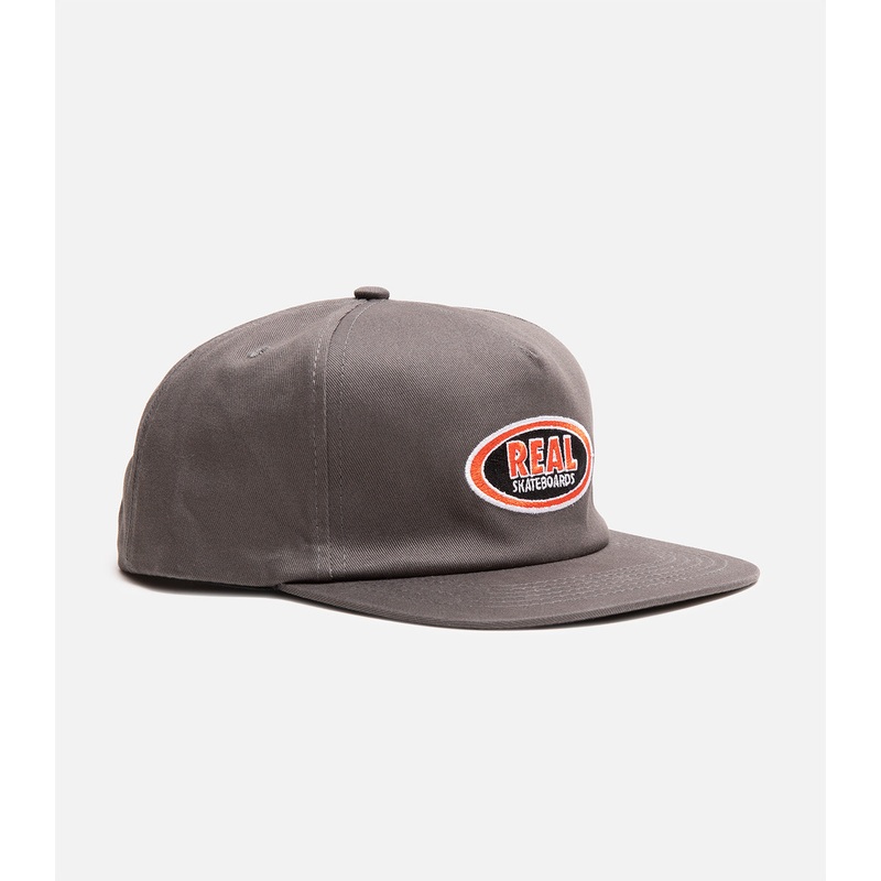 Real Oval Snapback Hat