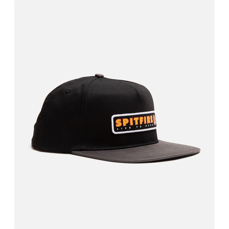 Spitfire Live to Burn Patch Snapback Hat