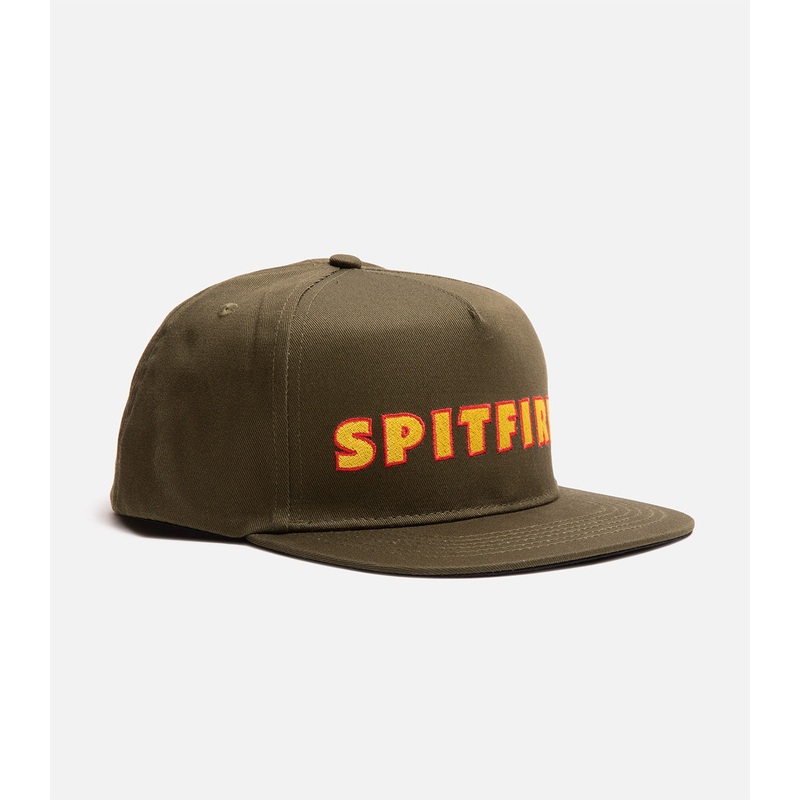 Spitfire Live to Burn Script Snapback Hat