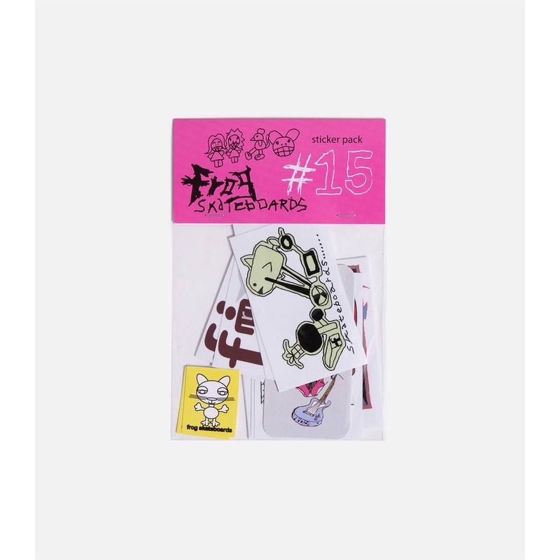 Frog Sticker Pack 15
